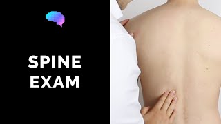 Spine Examination  OSCE Guide  UKMLA  CPSA  PLAB 2 [upl. by Notnef]