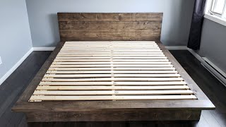 DIY 5 Minutes Bed Frame [upl. by Asle]