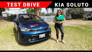 KIA Soluto  TestDrive Review Prueba Perú [upl. by Latif]