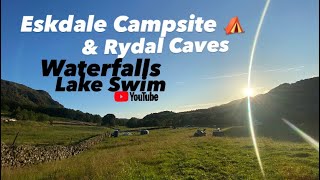 Eskdale Campsite Rydal Caves [upl. by Ahsekat]