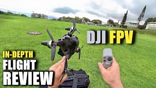 DJI FPV Drone Flight Test Review IN DEPTH  Motion Control amp Fly More Kit How Does It REALLY Work [upl. by Ag681]