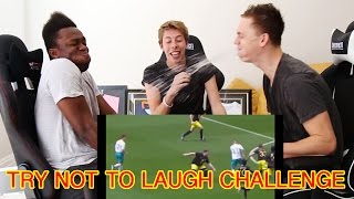 TRY NOT TO LAUGH wCaspar Lee [upl. by Ahsiekyt]