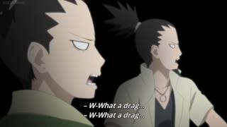 Boruto  Temari scolds Shikadai and Shikamaru [upl. by Ecinnaj]