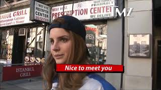 Lana Del Rey gets asked out on a date [upl. by Sowell]