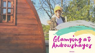 Campsites near Bristol  glamping at Andrewshayes Holiday Park in Devon [upl. by Nehtan]