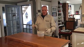 HOW TO APPLY POLYURETHANE TO WOOD [upl. by Khalsa]