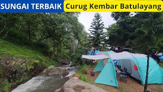 Camping Family di CURUG KEMBAR BATULAYANG Cisarua Bogor [upl. by Mairam]