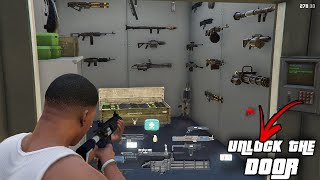 GTA 5  How to Unlock Secret Weapons Fort Zancudo Weapons [upl. by Clift]