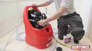 How to powerflush a central heating system 12 [upl. by Selden887]