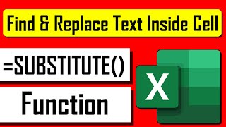 How to Use SUBSTITUTE Function in Excel [upl. by Otila265]