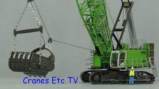 Ros Sennebogen 6140e Dragline by Cranes Etc TV [upl. by Aitsirhc233]