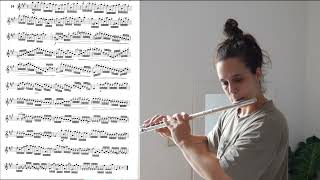 L Drouet 25 studies for flute  14 Allegro moderato [upl. by Sapphira]