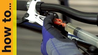 How To Bleed Disc Brakes  Halfords UK [upl. by Aldercy]