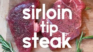 How to Cook Sirloin Tip Steak 45 second instructions [upl. by Carrington]