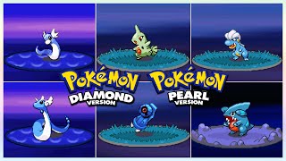 Pokemon Diamond amp Pearl  All PseudoLegendary Pokemon Locations [upl. by Nivonod]