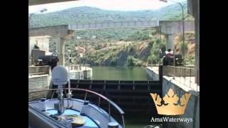 AmaWaterways Trip Down Douro River in Portugal on European River Cruise amp Visit to Casa de Mateus [upl. by Eoz]