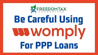 Womply PPP Loan Application Review  Fast Service But Be Careful [upl. by Sherris833]