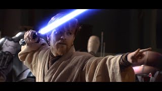 ObiWan Kenobi All Fights Star Wars [upl. by Chemar404]