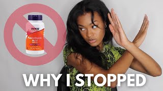 Pantothenic Acid for Acne 3 Month UPDATE  Why I Stopped Taking Pantothenic Acid [upl. by Gerry909]