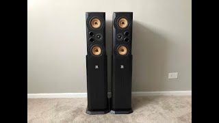 Theater Research TR2810 Digital Series Professional Home 3 Way Tower Floor Standing Speakers [upl. by Kyd]