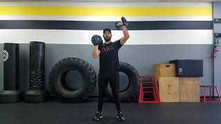 How To Alternating Dumbbell Shoulder Press [upl. by Travis861]