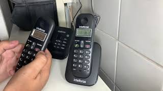 COMO CONFIGURAR TELEFONE INTELBRAS  RAMAL [upl. by Curren175]