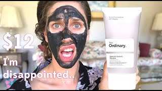 The Ordinary s NEW Salicylic Acid 2 Masque Review amp First Impressions Acne Mask With Charcoal [upl. by Sirenay980]