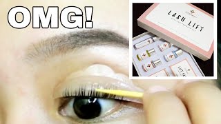 ICONSIGN LASH LIFT UPGRADED VERSION  DIY Lash Lift Tutorial [upl. by Lempres]