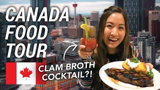 Epic Canadian Food Tour in Calgary Canada Ultimate Guide 🇨🇦 [upl. by Yoshi]