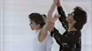 Duchesnay amp Duchesnay FRA  1989 World Figure Skating Championships Ice Dancing Free Dance [upl. by Neeliak923]