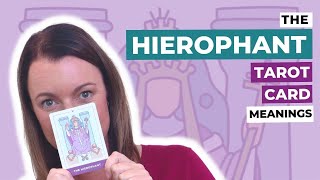 Hierophant Tarot Card Meanings [upl. by Sitnerp737]