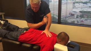 Severe Lower Back Pain amp Sciatica Follow Up Adjustment at Advanced Chiropractic Relief [upl. by Ynor136]