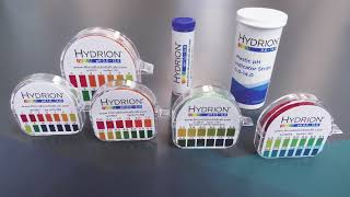 How to Use Hydrion Plastic pH Strips [upl. by Shoshanna]