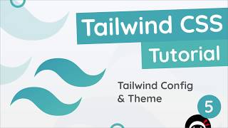 Tailwind CSS Tutorial 5  Tailwind Config [upl. by Nnylrats144]