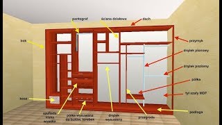 GORYNIAK Wycena szafy wnękowej przesuwnej  instrukcja online [upl. by Aelahs302]