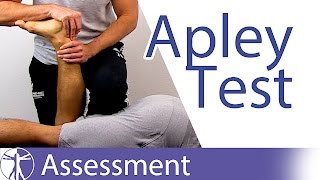 Apleys Test  Meniscus Injury [upl. by Salvador]