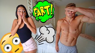 FARTING In Front Of My BOYFRIEND To See How He Would REACT [upl. by Sidoeht446]