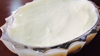 Cómo hacer la mantequilla de leche en casa [upl. by Quin]