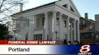 Funeral Home Sued Over Leaking Casket [upl. by Nibroc]