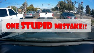 DMV Drive Test  ONE STUPID MISTAKE [upl. by Leacim]