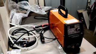 HITBOX 220V Tig Welder Pulse 200A unbxing [upl. by Llenehc]