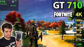 The GT 710 in Fortnite Chapter 4 [upl. by Onitsirc]