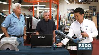 FARO Quantum S FaroArm Application Jay Lenos Garage® receives their new FaroArm [upl. by Levenson]