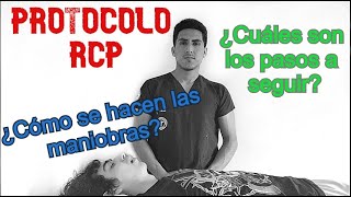 Primeros auxilios rcp reanimación cardiopulmonar en adultos [upl. by Nylirak352]