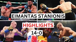 Eimantas Stanionis 140 Highlights amp Knockouts [upl. by Yusem]