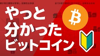 【初心者向け】「やっと分かった」ビットコイン～暗号資産の仕組み～ [upl. by Luhem542]