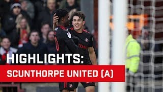 Highlights Scunthorpe United v Sunderland [upl. by Nepsa]