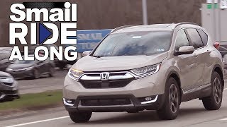 2018 Honda CRV Touring Test Drive  Smail Ride Along [upl. by Arimahs]