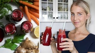 Liver Cleansing Beetroot Juice DELICIOUS  DETOXIFYING [upl. by Rogerson]