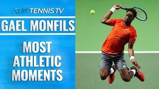 Gael Monfils Most Epic Athletic Moments [upl. by Yard]